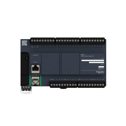 Controlador M221 40 E/S Relevador ETHERNET Schneider Electric TM221CE40R