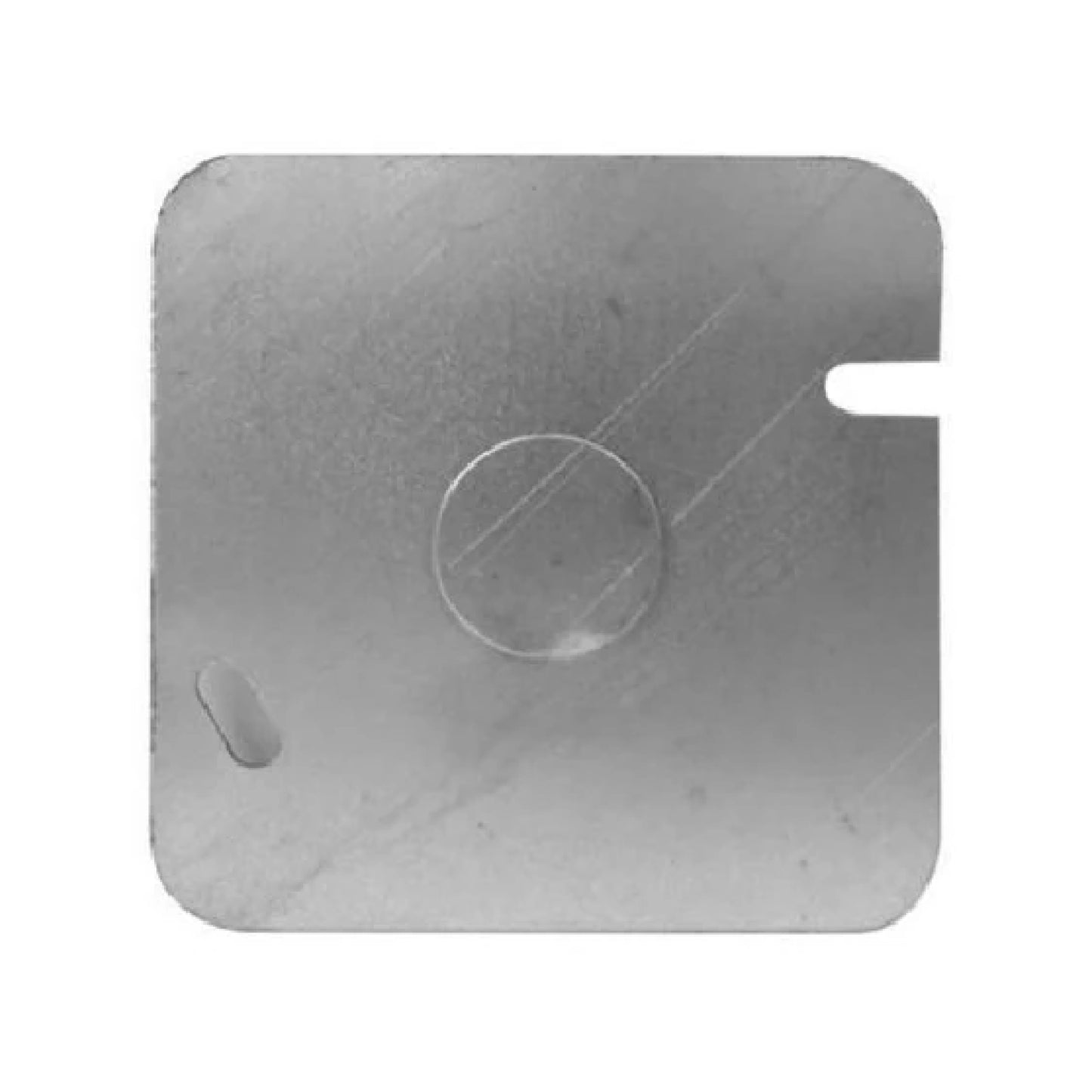 Tapa cuadrada galvanizada de 1-1/4"