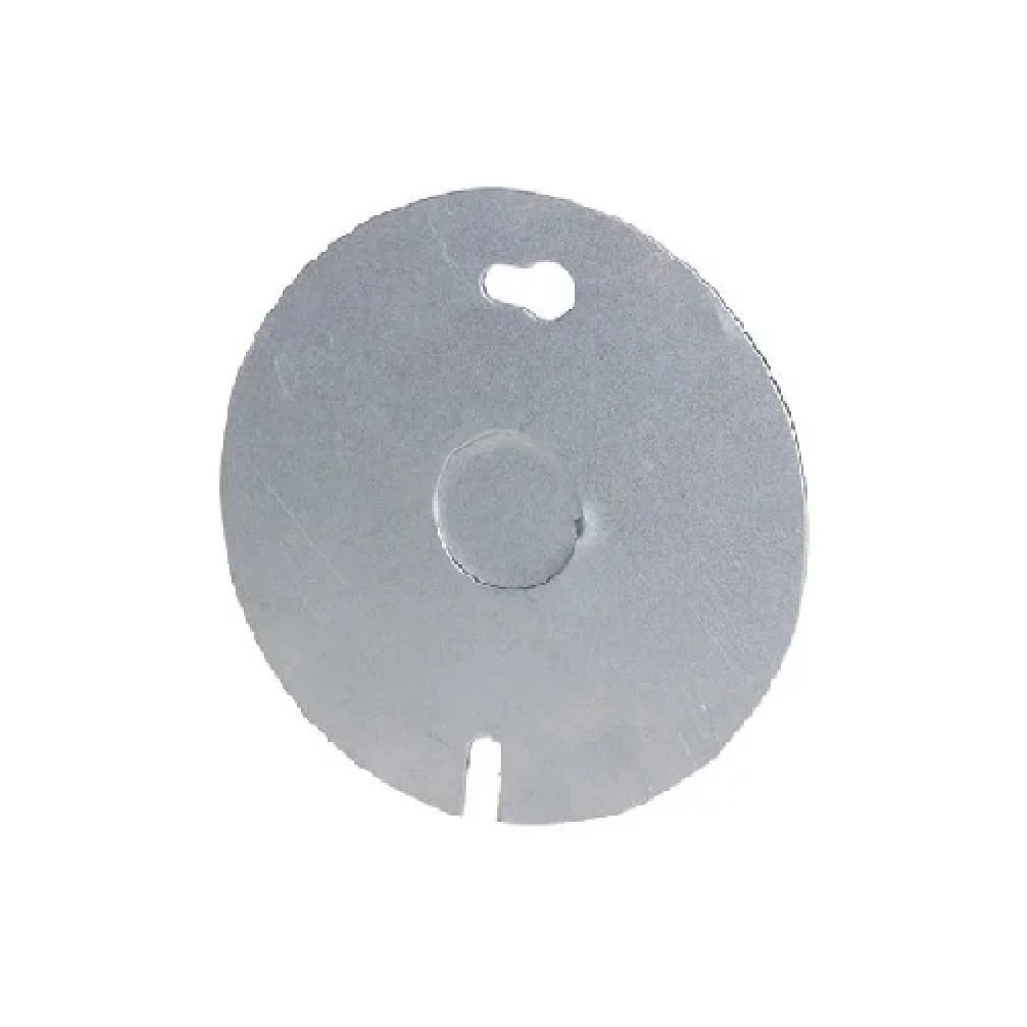Tapa redonda para caja galvanizada de 1/2"
