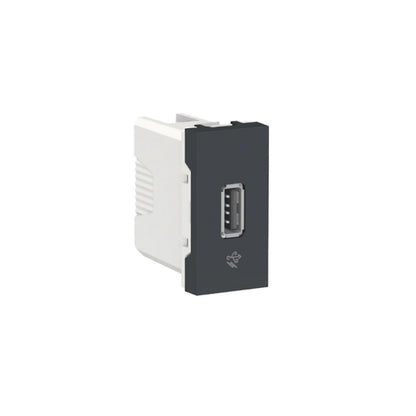 Toma USB color Grafito 1A Orion Schnedier Electric S70547094