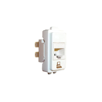 Toma de Datos Tipo RJ45 color Blanco Marisio Schneider Electric MWD130097885