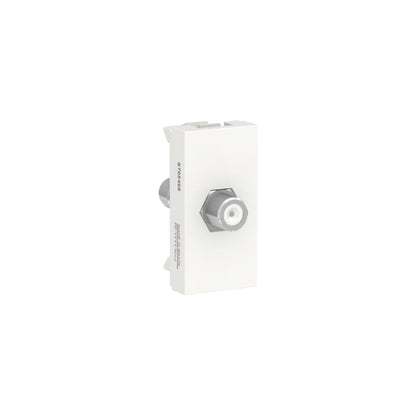 Toma de TV Coaxial color Blanco Orion Schnedier Electric S70546804