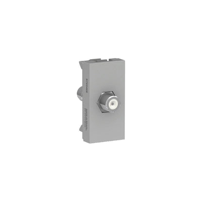 Toma de TV Coaxial color Plata Orion Schnedier Electric S70546874