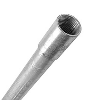 Tubo Conduit Pared Gruesa Galvanizado 1- 1/2 con Cople Rymco