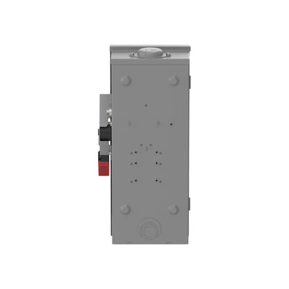 Interruptor de Seguridad, Uso Pesado, con Fusible, Ventana de Visualización, NEMA 3R, 600 V, 100 A, 3 Polos Schneider Electric VH363RB