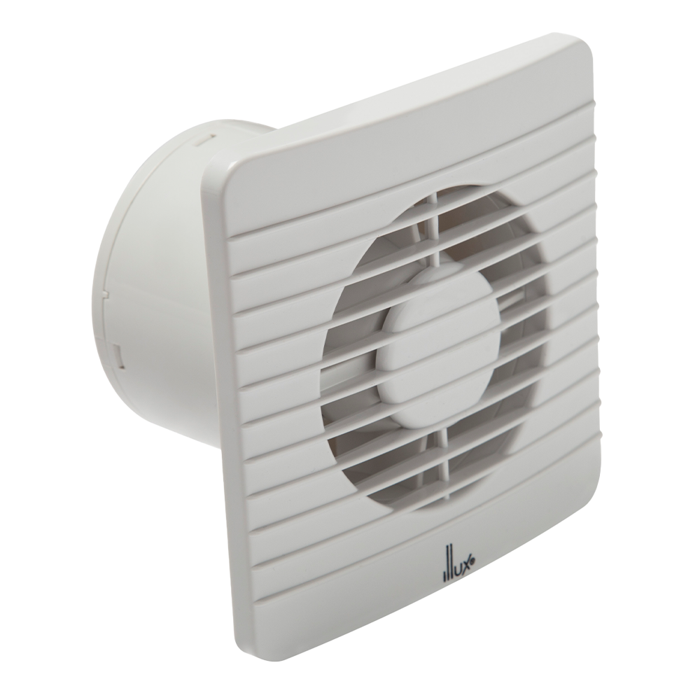 Extractor de aire empotrable de 4" 90m/h 12W Blanco Illux