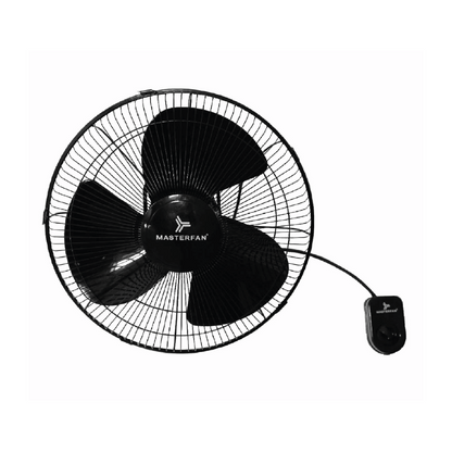Ventilador de Pared Orbital 16" color Negro Masterfan