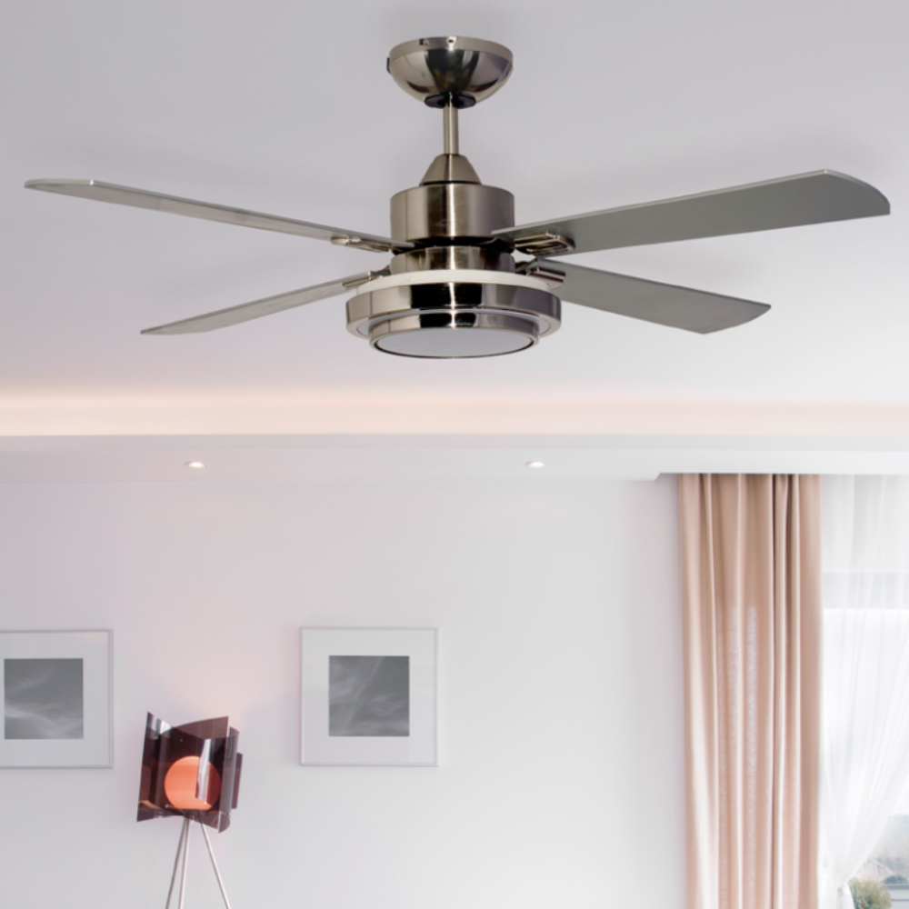 Ventilador de Techo Luxor 52" color Satinado Masterfan