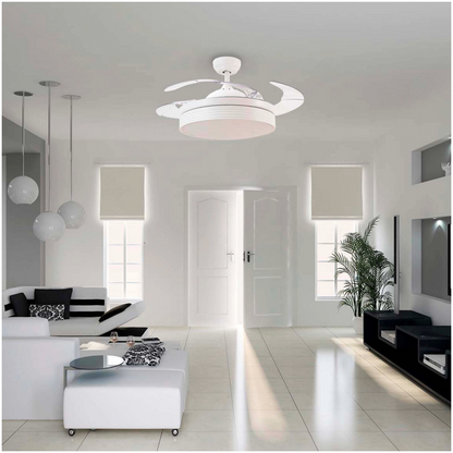 Ventilador de Techo Piatto 42" color Blanco Masterfan