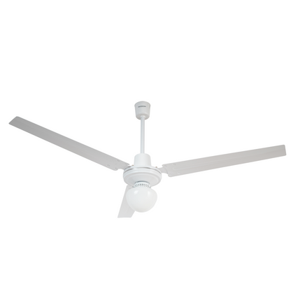 Ventilador de Techo Prometheus 56" color Blanco con Luz Masterfan