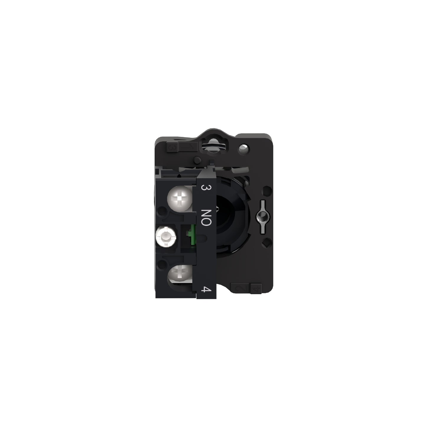 Conmutador Selector Completo, Easy Harmony XA2, Plástico, Negro, 22 mm, 2 Posiciones, Fijo, 1NO Schneider Electric XA2ED21