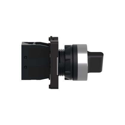 Conmutador Selector Completo, Easy Harmony XA2, Plástico, Negro, 22 mm, 2 Posiciones, Fijo, 1NO Schneider Electric XA2ED21