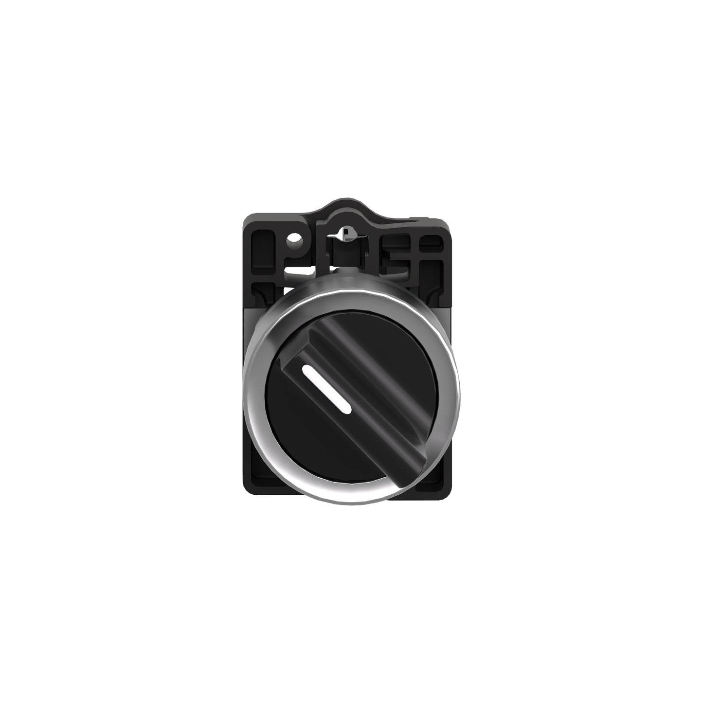 Conmutador Selector Completo, Easy Harmony XA2, Plástico, Negro, 22 mm, 2 Posiciones, Fijo, 1NO Schneider Electric XA2ED21