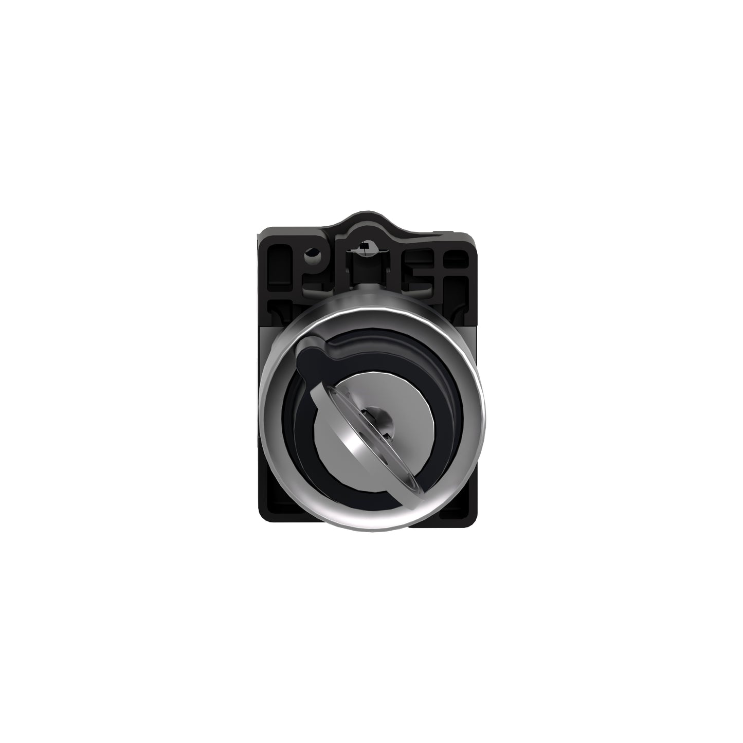 Selector Completo, Easy Harmony XA2, Plástico, Negro, 22 mm, Llave 455,2 Posiciones, Fijo, 2NO Schneider Electric XA2EG43
