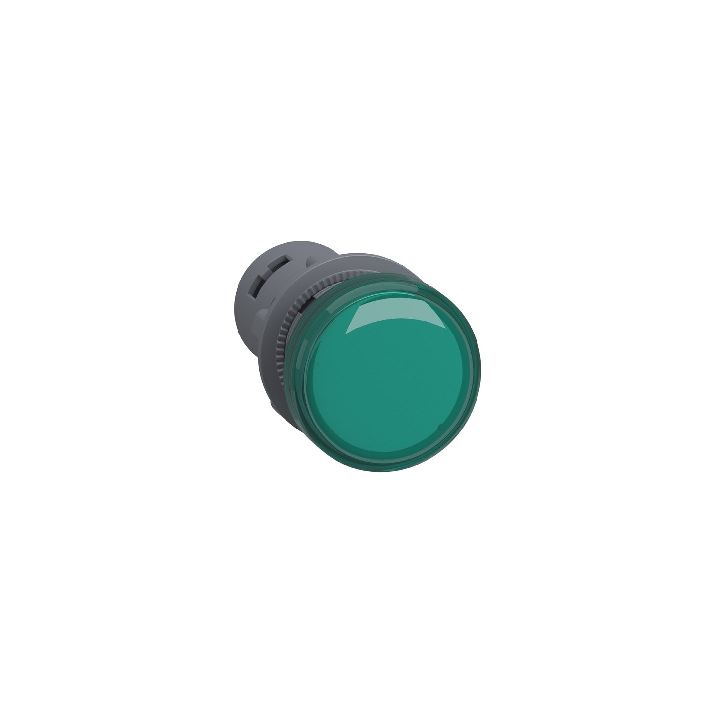 Luz Piloto Monolítica, Easy Harmony XA2, Plástico, Verde, 22 MM, LED Integral, Terminales de Abrazadera de Tornillo, 24 V CA CC Schneider Electric XA2EVB3LC