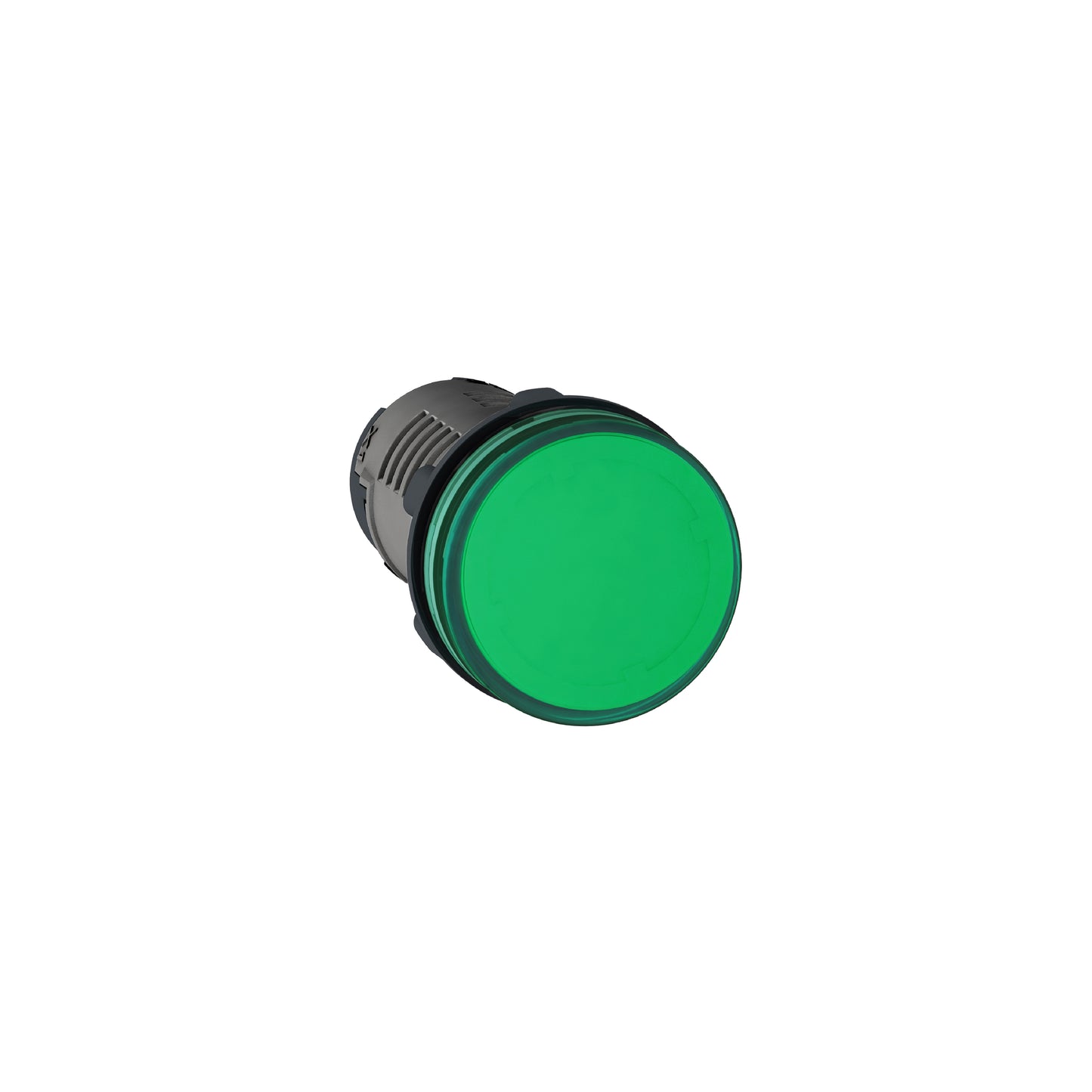 Luz Piloto Monolítica, Easy Harmony XA2, Plástico, Verde, 22 MM, LED Integral, Terminales de Abrazadera de Tornillo, 24 V CA CC Schneider Electric XA2EVB3LC