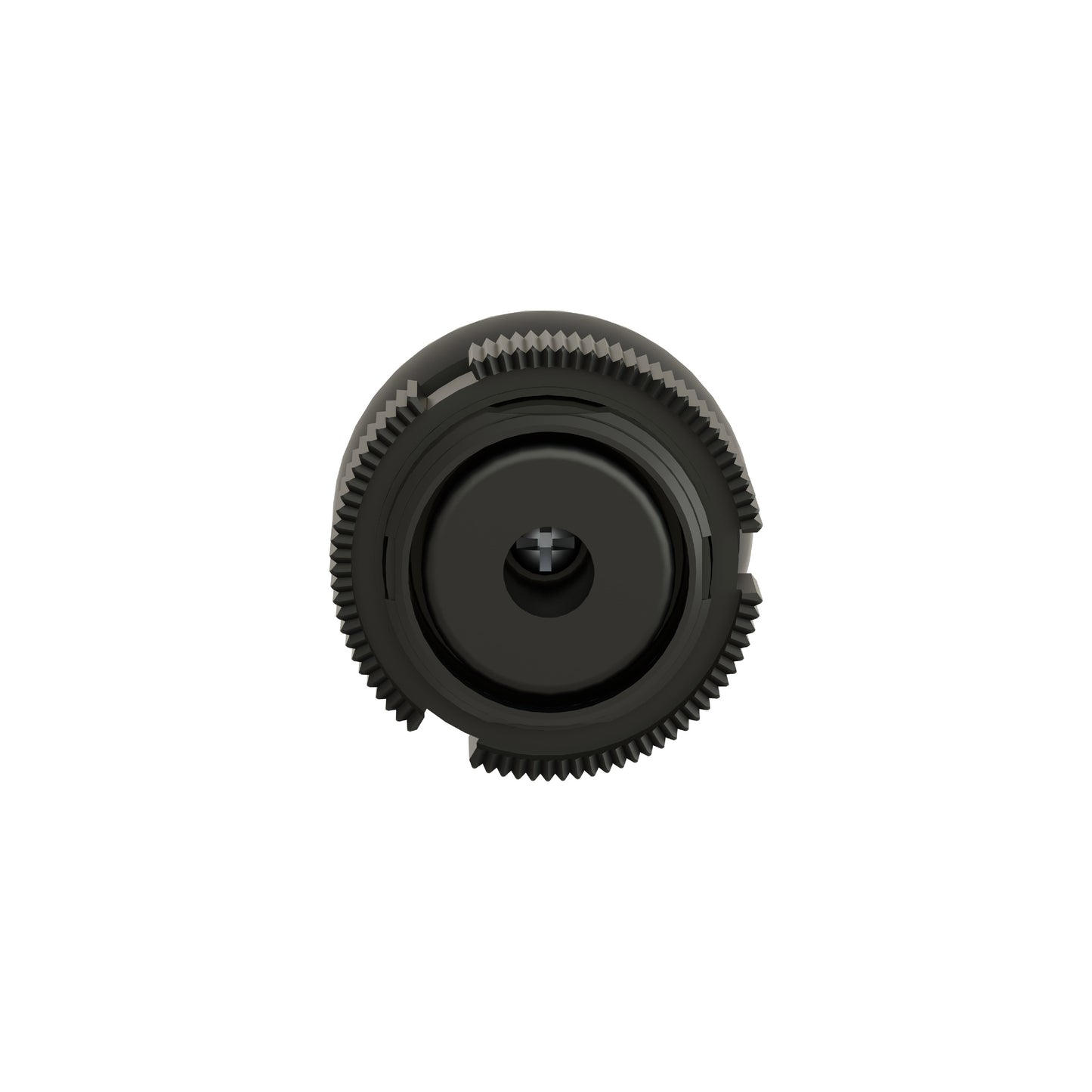 Round Head For Pushbutton-Spring Return-Xac-a-White-Booted Schneider Electric XACA9411