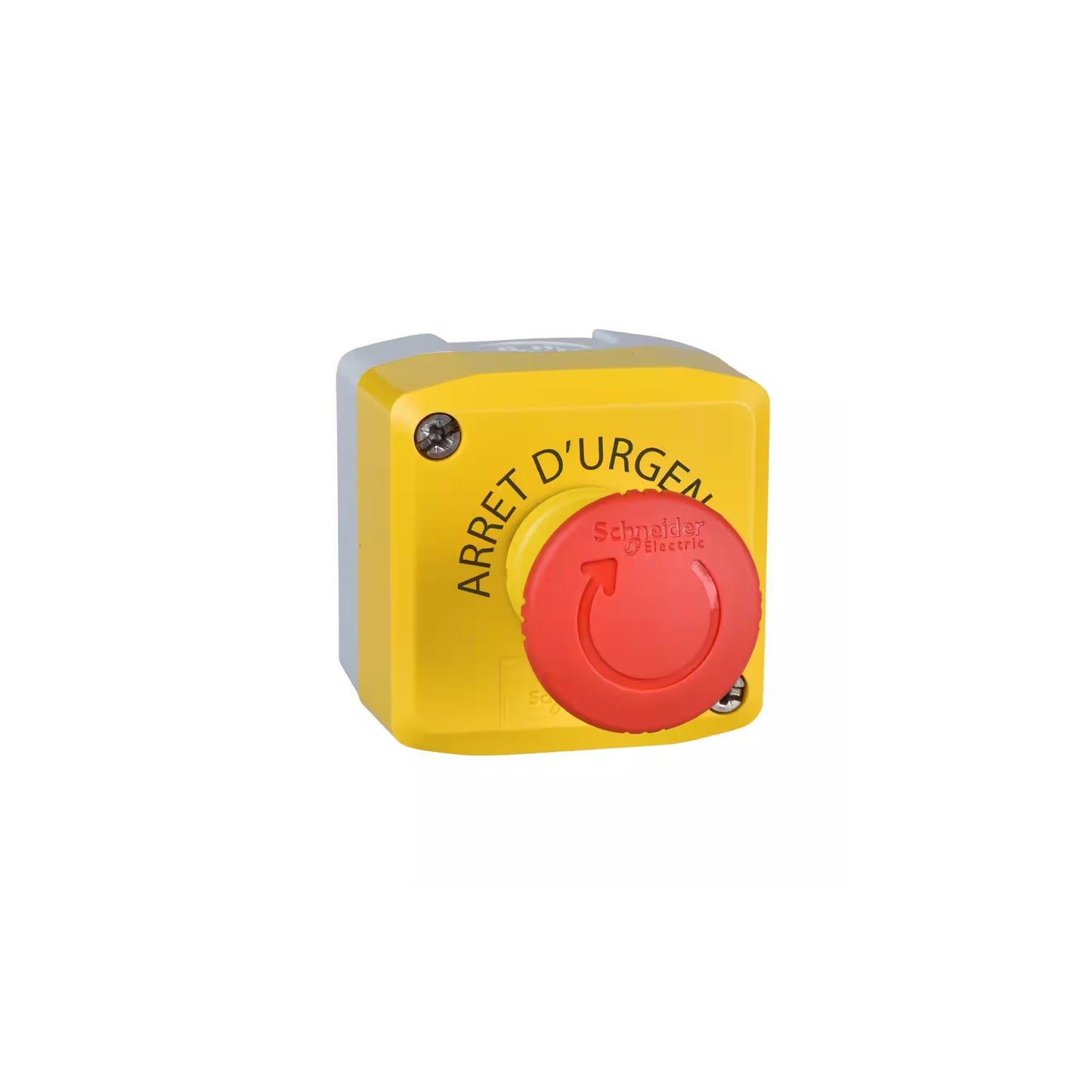 Caja 1 Puls, emergencia C, fraudes 2NC Schneider Electric XALK178F
