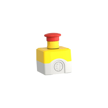Yellow Station-1 Red Mushroom Head Pushbutton Ø40 Turn To Relevador Ase 1NC Schneider Electric XALK178H7