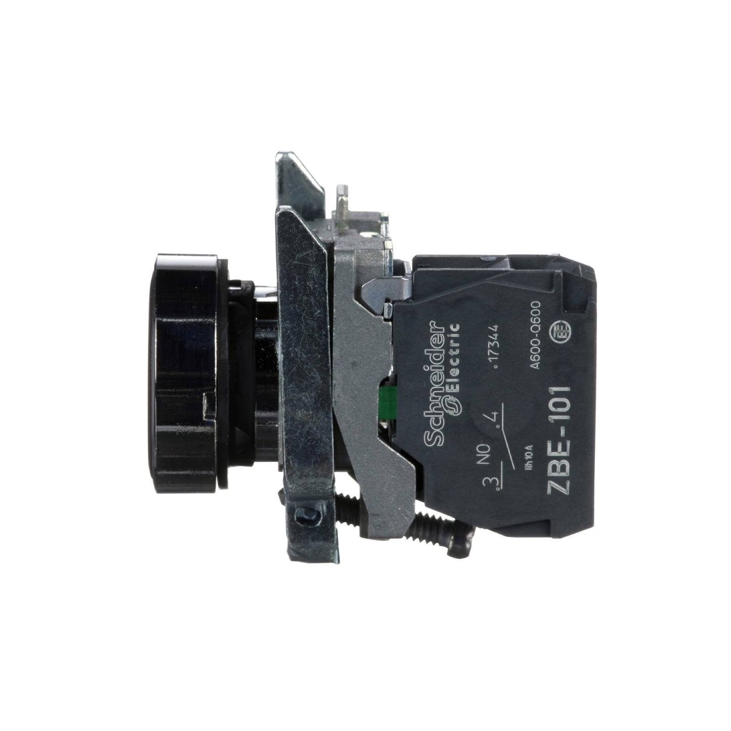 Pulsador Negro Ø 22-Retorno Resorte Nivelado-1 Na Schneider Electric XB4BA21