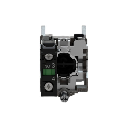 Pulsador Negro Ø 22-Retorno Resorte Nivelado-1 Na Schneider Electric XB4BA21