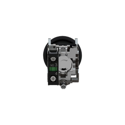 Pulsador Negro Ø 22-Cabeza Redonda Ø 40 Schneider Electric XB4BC21