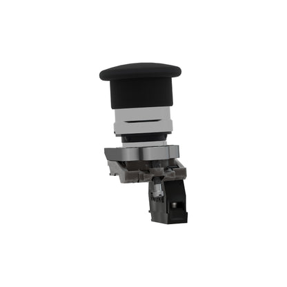 Pulsador Negro Ø 22-Cabeza Redonda Ø 40 Schneider Electric XB4BC21
