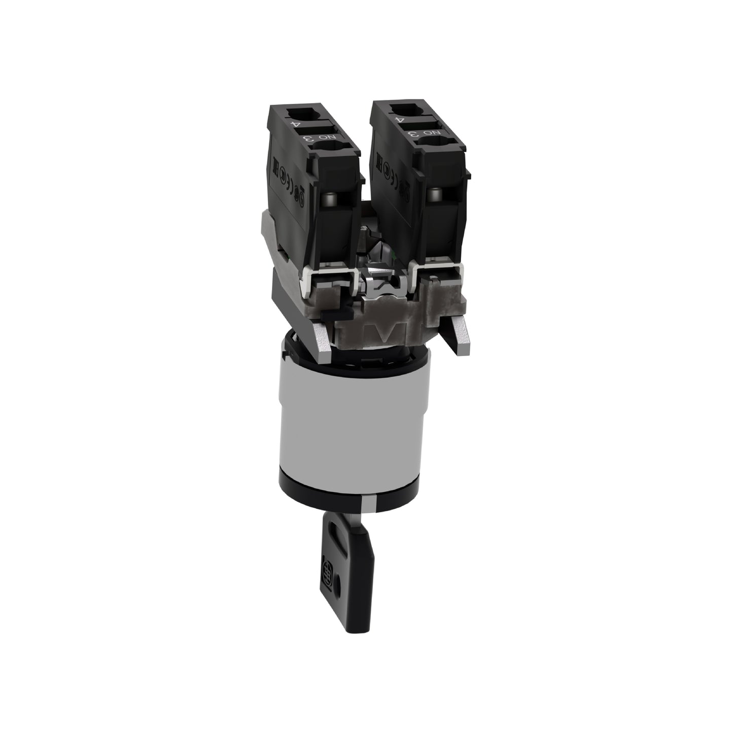 Conmutador Selector Negro Ø 22 Cierre de 3 Posiciones-2 Na Schneider Electric XB4BG03