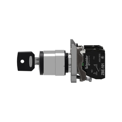 Conmutador Selector Negro Ø 22 Cierre de 3 Posiciones-2 Na Schneider Electric XB4BG03