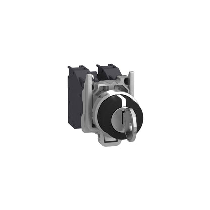 Conmutador Selector Negro Ø 22 Cierre de 3 Posiciones-2 Na Schneider Electric XB4BG03