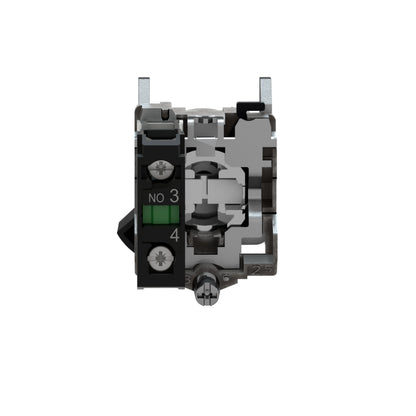 Selector Negro Ø 22 Mango Largo de 2 Posiciones-1 Na Schneider Electric XB4BJ21