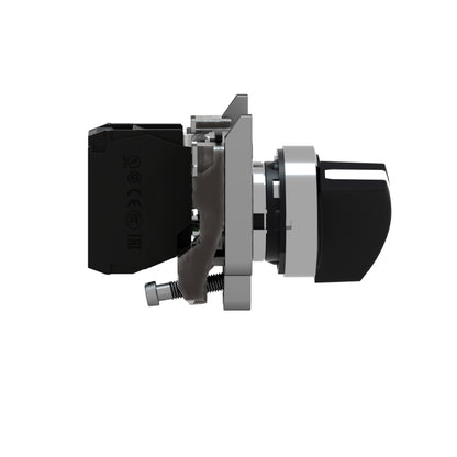 Selector Negro Ø 22 Mango Largo de 2 Posiciones-1 Na Schneider Electric XB4BJ21