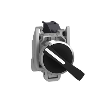 Selector Negro Ø 22 Mango Largo de 3 Posiciones-2 Na Schneider Electric XB4BJ33