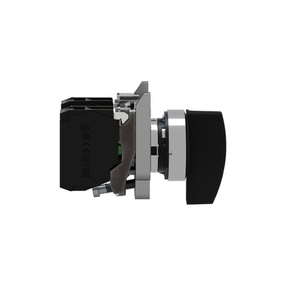 Selector Negro Ø 22 Mango Largo de 3 Posiciones-2 Na Schneider Electric XB4BJ33