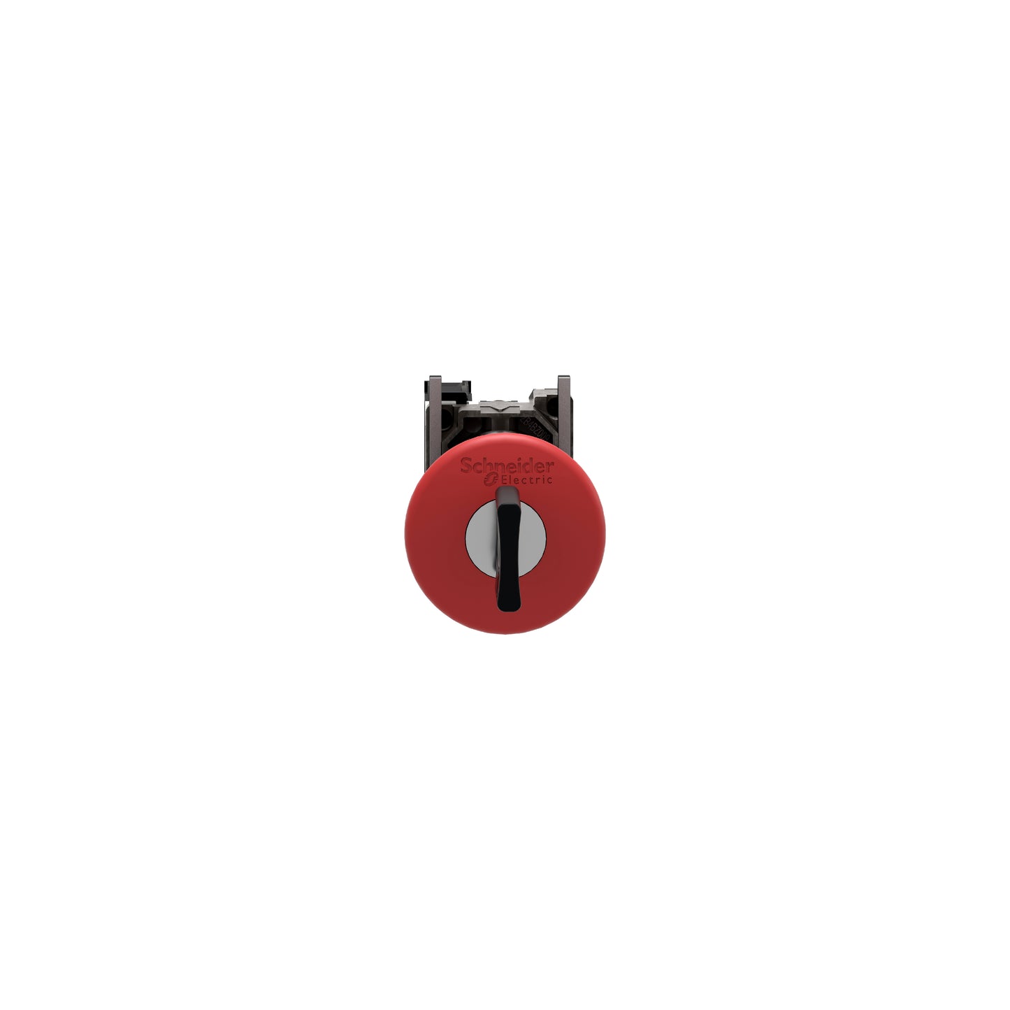 Botón de Parada de Emergencia Ø40 Rojo, Apagado Ø22 Latching Key Relevador Ase 1NC ((*)) Schneider Electric XB4BS9442