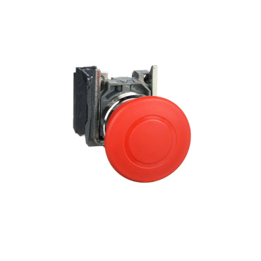 Botón de Parada de Emergencia Ø40 Rojo, Apagado Ø22 Latching Push Pull 1NC ((*)) Schneider Electric XB4BT842