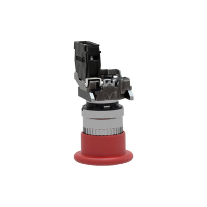Botón de Parada de Emergencia Ø40 Rojo, Apagado Ø22 Latching Push Pull 1NC ((*)) Schneider Electric XB4BT842