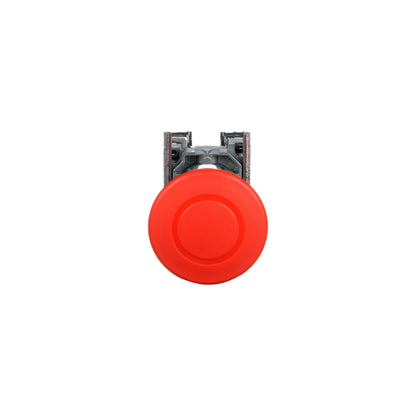 Botón de Parada de Emergencia Ø22 Rojo-Cabeza Redonda Ø 40-Pulsar-Tirar Schneider Electric XB4BT845