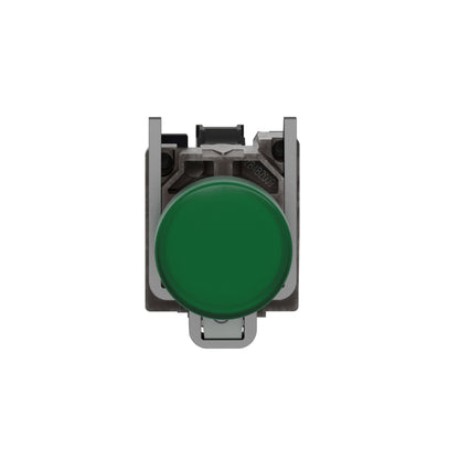 Piloto Luminoso Redondo Ø 22- IP65-Verde-LED Integral-24 V-Terminales Schneider Electric XB4BVB3