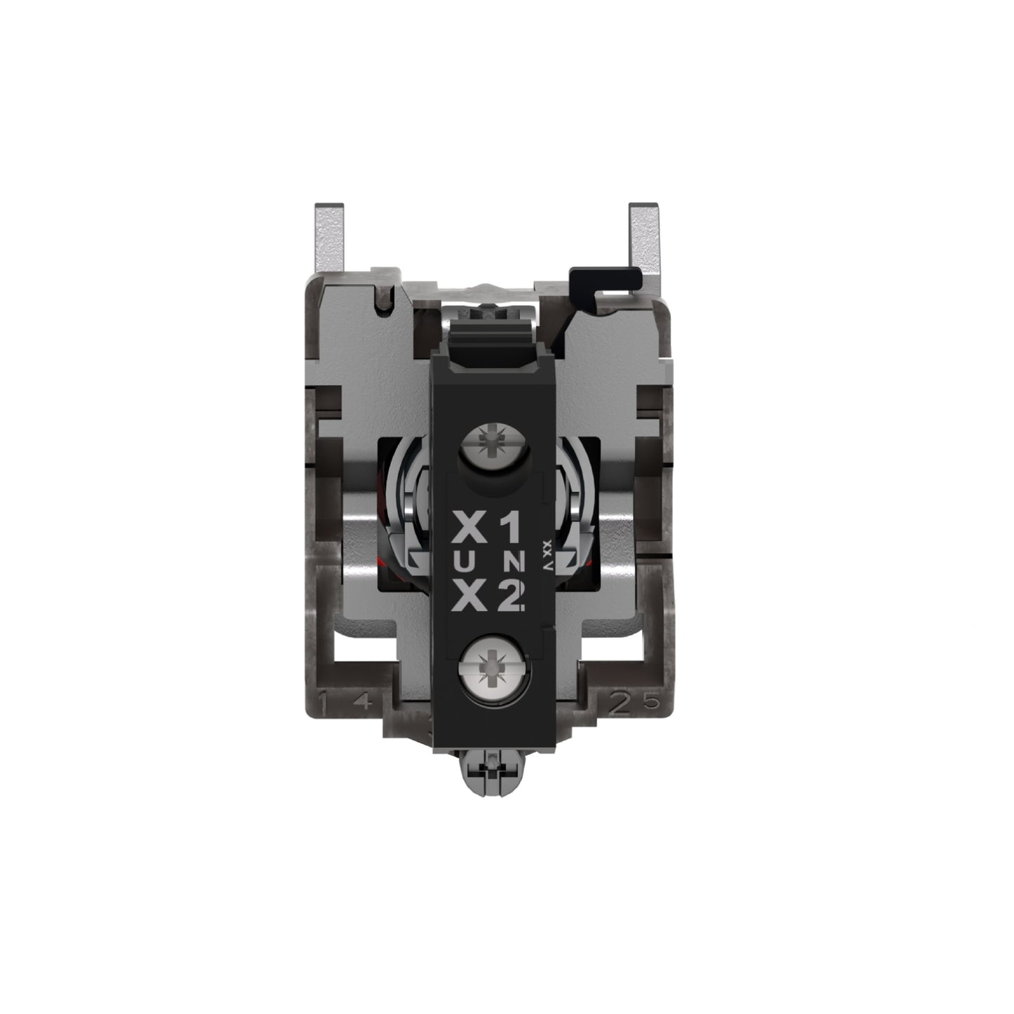 Piloto Luminoso Redondo Ø 22- IP65-Rojo-LED Integral-24 V-Terminales Schneider Electric XB4BVB4