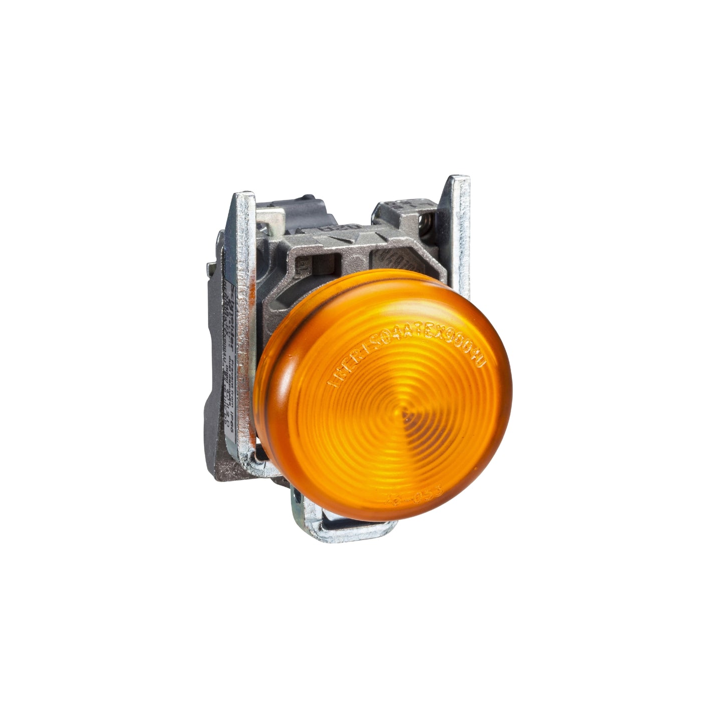 Piloto Luminoso Redondo Ø 22- IP65-Amarillo-LED Integral-24 V-Terminales Schneider Electric XB4BVB5