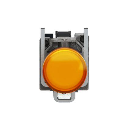 Piloto Luminoso Redondo Ø 22- IP65-Amarillo-LED Integral-24 V-Terminales Schneider Electric XB4BVB5