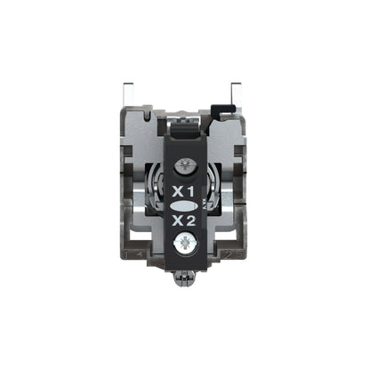 Luz Piloto Redondo Ø 22- IP65-Blanco-LED Integral-120 V-Terminales Schneider Electric XB4BVG1