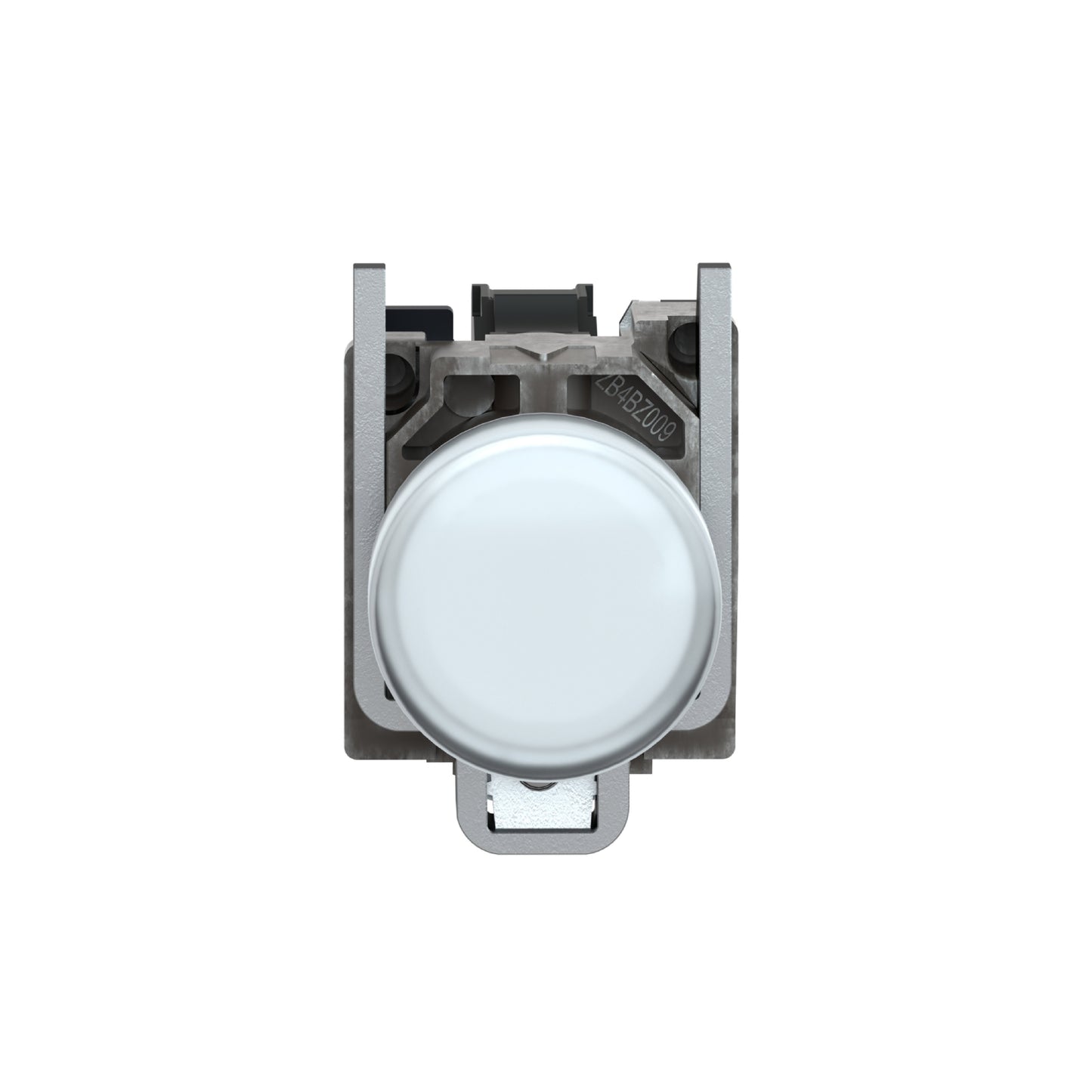 Luz Piloto Redondo Ø 22- IP65-Blanco-LED Integral-120 V-Terminales Schneider Electric XB4BVG1