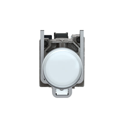 Luz Piloto Redondo Ø 22- IP65-Blanco-LED Integral-120 V-Terminales Schneider Electric XB4BVG1