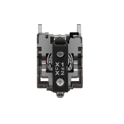 Luz Piloto Redondo Ø 22- IP65-Amarillo-LED Integral-120 V-Terminales Schneider Electric XB4BVG5