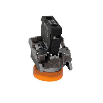 Luz Piloto Redondo Ø 22- IP65-Amarillo-LED Integral-120 V-Terminales Schneider Electric XB4BVG5