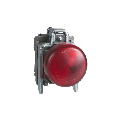 Luz Piloto Redondo Ø 22- IP65-Rojo-LED Integral-240 V-Terminales Schneider Electric XB4BVM4