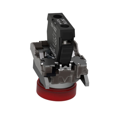 Luz Piloto Redondo Ø 22- IP65-Rojo-LED Integral-240 V-Terminales Schneider Electric XB4BVM4