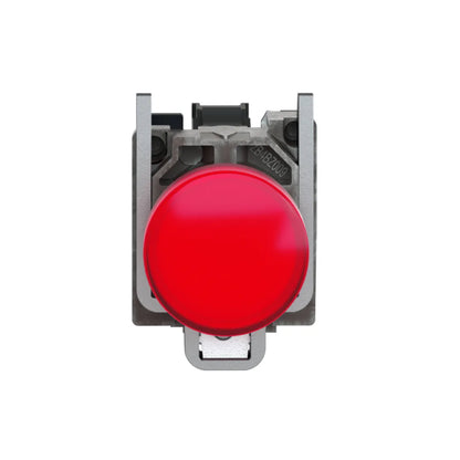 Luz Piloto Redondo Ø 22- IP65-Rojo-LED Integral-240 V-Terminales Schneider Electric XB4BVM4